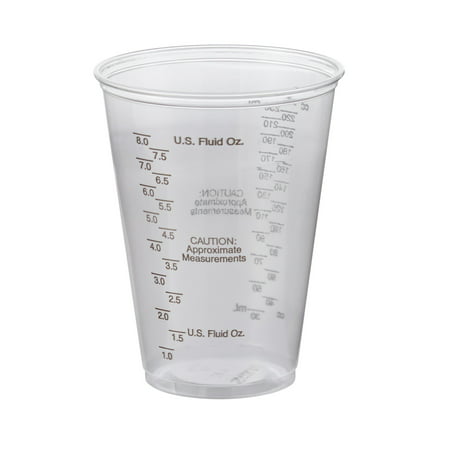 Solo Ultra Clear Clear Disposable 10 oz. Graduated Drinking Cup TP10DGM 50 per Sleeve