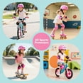 thumbnail image 5 of Kids Bike Helmet, Toddler Bicycles Helmets For 1-8 Years Boys Girls, Adjustable Cycling Multi-Sport Child's Helmet for Football Roller Skating Scooter, 5 of 16
