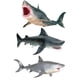 thumbnail image 1 of Juego de figuras de animales marinos Hugo 3 uds decoración para tartas de cumpleaños, 1 of 10