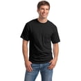 thumbnail image 4 of Hanes TAGLESS Men`s Pocket T-Shirt, S, Black, 4 of 6