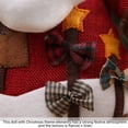 thumbnail image 2 of Muñecos de Navidad decoración de árbol, reno, muñeco de nieve, Papá Noel, muñeco de pie, decoración, adorno de Feliz Navidad y Año Nuevo, 2 of 8