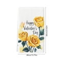 thumbnail image 3 of PEIBang Valentine's Day Kitchen Towels,Happy Valentines Flowers Dish Towel Decorative Hand Cloths for Kitchen Bathroom Decoration,Housewarming Gifts, 3 of 6