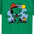 thumbnail image 3 of Peanuts - Snoopy Outdoor - Toddler & Youth Short Sleeve Graphic T-Shirt, 3 of 6