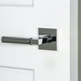 thumbnail image 6 of Viaggio Qadcon-Sth_Dd Quadrato Solid Brass Non-Turning Two-Sided Dummy Door Lever Set -, 6 of 7