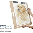 thumbnail image 4 of Field Sketch Board, Masonite with Cutout Handle, Clip, and Strap Holes, 13 Inch X 19 Inch, 4 of 6