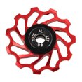 thumbnail image 4 of Bicycle Rear Derailleur Pulley,Mountain Bike Rear Derailleur Bike Wheel Guide Roller Bike Rear Derailleur Roller Rugged and Tough, 4 of 12