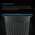 thumbnail image 5 of AC Infinity Net Cups 3-Inch, Heavy Duty Garden Slotted Net Pots with Wide Lip Rims, 25-Pack Black Bucket Basket for Indoor Outdoor Growing, Orchids, Aquaponics, Hydroponics, 5 of 7