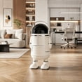 thumbnail image 5 of Astronaut Shaped Trash Can With Lid Cute Waste Bin Large Capacity Storage Bin For Home Office Bedroom And Living Room - Premium Edition Collection, 5 of 7