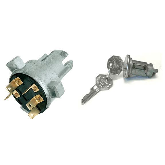 5 Prong Ignition Switch Assembly 1967 Firebird Camaro 1966-1967 Nova Cutlass 442