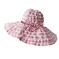 thumbnail image 1 of kurtrusly Sun Hat Women Wide Brim Summer Breathable Cap UV Protection Foldable Beach Hat for Women, Light Pink, 1 of 6