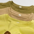 thumbnail image 4 of RUTAYY Children Boys' Tshirt Cartoon Prints Summer Casual Short Sleeve Elegant Stylish Tops , Yellow, 5-6 Years, 4 of 5