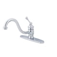 thumbnail image 2 of Kingston Brass KB3571BLLS Vintage 8-Inch Centerset Kitchen Faucet Less Sprayer, Polished Chrome, 2 of 2