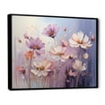 thumbnail image 2 of Designart "Meadow delicate Meadow An" Floral Floater Framed Wall Decor, 2 of 7