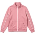 thumbnail image 3 of JZEJING Boys Fall Jacket Stand Collar Long Sleeve Lightweight Zip up Coat with Pocket Kids Clothes Boys, 3 of 6