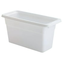 Rubbermaid 2862RDWHT White Ice Cube Storage Bin