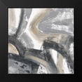 thumbnail image 2 of Vassileva, Silvia 15x15 Black Modern Framed Museum Art Print Titled - Urban Graffiti I Neutral, 2 of 5