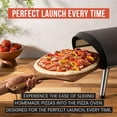 thumbnail image 3 of Chef Pomodoro 14-inch Acacia Pizza Peel, Pizza Oven Accessories, Spatula Gourmet (14 in x 21.2 in x 0.5 in), 3 of 7