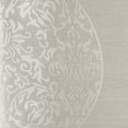 thumbnail image 6 of Exclusive Home Akola Medallion Linen Jacquard Grommet Top Curtain Panel Pair, 54"x84", Dove Grey, 6 of 6