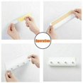 thumbnail image 4 of Lishi Key Holder Wall Bracket - White Keyboard Hook Rail, 4 of 4