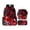 F, variant on 3Pcs Hero Spider Web Print Backpack Set Superhero Large Capacity Student Bookbag with Insulated Lunch Box and Stationery Pouch for High School Travel Rucksack