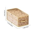thumbnail image 3 of Cherries Pattern Foldable Clothes Storage Box – 15.74x11.81x9.84in Large Capacity Fabric Organizer for Closets/Wardrobes, Stores Sweaters/Blankets/Pants, 5-Size Option Bedroom Storage Bin, 3 of 6