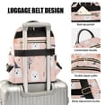 thumbnail image 3 of FORMRS Mini Backpack Purse for Women Quilted Travel Daypack Casual Shoulder Bag, Cute Cartoon Halloween, 3 of 7