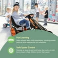 thumbnail image 4 of Hauck Adjustable Child Push & Pedal Ride-On Steel Plastic Orange, 4 of 10