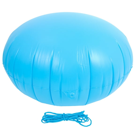 BRIGHTFUFU Almohada inflable grande y redonda para piscina de PVC, para piscinas elevadas, almohada de aire para protección de la cubierta de la piscina, 1 pieza, resistente al frío y duradera