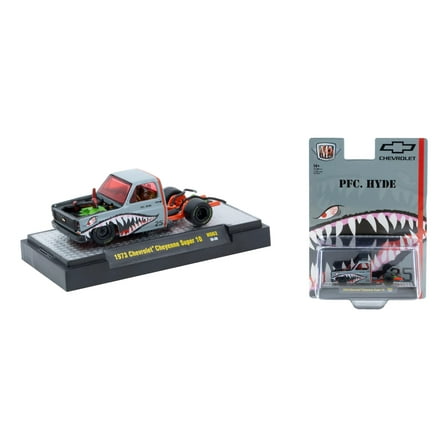 M2 Machines 1:64 1973 Chevrolet Cheyenne Super 10 Pfc. Hyde Rel Hs62