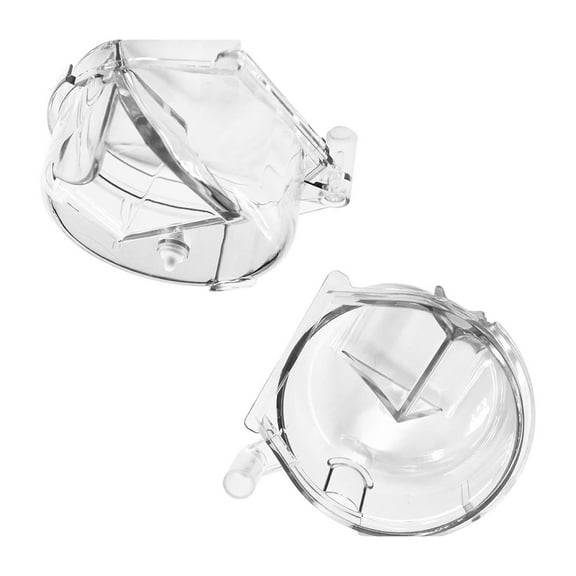 RUISINERY Set of 2 Clear Grinder Assembly Lid Suitable for Multiple Coffee Maker Models for Enhancing Brewing