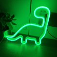 thumbnail image 2 of Neon Light LED Dinosaur Sign Shaped Decor Light,Wall Decor for Christmas,Birthday PartyDecor(Green) XianweiShao 8390615108119, 2 of 4