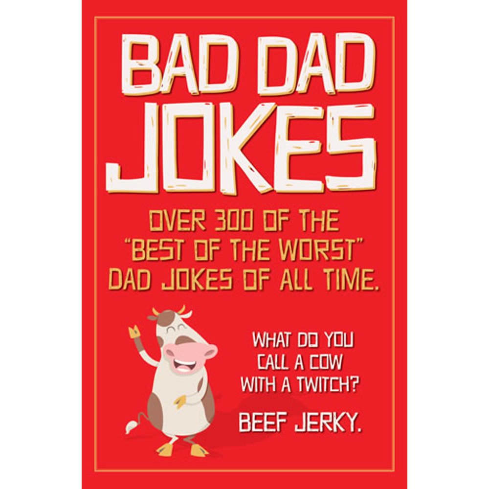 Bad Dad Jokes Paperback Book