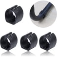 thumbnail image 1 of 50 Pieces U Plastic Chair Glider U Plastic Chair Leg Cap, Foot Opening Cushion Floor Covers(25mm), 1 of 5