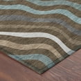 thumbnail image 3 of Addison Rugs Chantille Indoor/Outdoor Transitional Abstract Chocolate Machine Washable Rectangle Rug, 3' x 5', 3 of 8