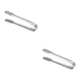 thumbnail image 3 of Transemion Multipurpose Stainless Steel Tongs Essential Kitchen Accessory Easy To Clean Serving Tong Ice Tong silver 2Set, 3 of 6