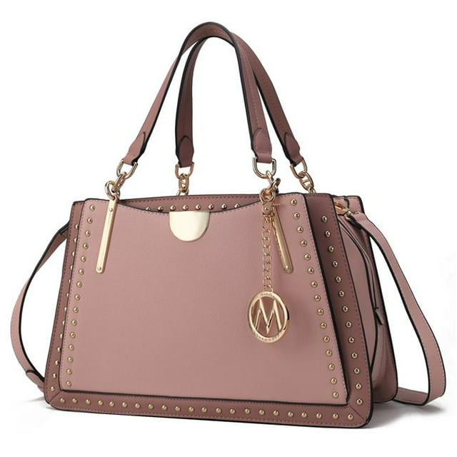 MKF Collection by Mia K. MKF-CB-X615BLS-MV Aubrey Satchel