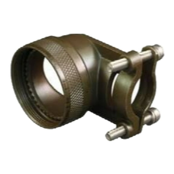 M85049/47SW24 Strain Relief Backshell 90° Cadmium Over Electroless Nickel 25 Shell Size Olive Drab Aluminum