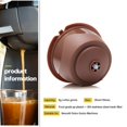 thumbnail image 3 of 2022 Hottest Reusable Coffee Capsule Pod Filter Cups Set With Spoon Brush Eco Friendly Stainless Steel Mesh Filter Suitable For Dolce Gusto, 3 of 9