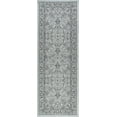 thumbnail image 3 of Traditional 2x8 Area Rug (2'7'' x 7'3'') Oriental Gray, Charcoal Indoor Runner Easy to Clean, 3 of 7