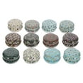 thumbnail image 1 of 12pcs Mini Iron Storage Box Pill Case Portable Tinplate Containers Storage Cans for Makeups Sundries Flower Series, 1 of 6