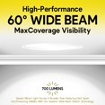 thumbnail image 3 of Perlglow 2 inch Square White Finish Downlight Luminaire, LED Recessed Light Fixtures Ceiling Lights, Dimmable 8W=70W, 700 Lumens, CRI 90+, IC Rated, 5CCT Selectable 2700K|3000K|3500K|4100K|5000K C108, 3 of 3
