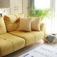 thumbnail image 1 of Housse de Coussin Carrée Diagramme Géométrique 18 Pouces (Set de 2), 1 of 6