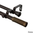 thumbnail image 4 of InStyleDesign  Yarn Adjustable Double Curtain Rod Black 66 to 120 inch Black Finish, 4 of 4