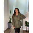 thumbnail image 3 of Rokka&Rolla Women's Trench Coat Windbreaker Jacket, 3 of 14