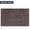Brown-1 PCS, variant on Tripumer Front Doormat Entrance Shoe Mat 20 x 32 inch Door Mat Stain Resistant Low Profile Indoor Outdoor Mat for Entryway and Patio Gray