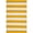 Yellow/Ivory, variant on SAFAVIEH Montauk Saranna Geometric Cotton Runner Rug, Yellow/Ivory, 2'3" x 5'