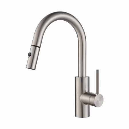 Kraus Oletto Single Handle Pull Down Kitchen Faucet With