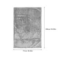 thumbnail image 2 of IFANLANDOR Blanket Thick Sofa Blankets Black Breathable for Friends 1 Set, 2 of 8