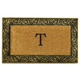 thumbnail image 1 of Home & More 10001GOLDT Prestige Gold Monogram Doormat (Letter T), 1 of 1