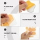 thumbnail image 4 of 15pcs parches invisibles antidesgaste de pies de desgaste invisible pegatinas de talón talones talones, 4 of 6